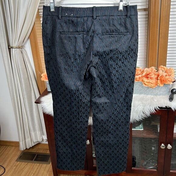 WHBM Slim Ankle Jacquard Pants Sz 2 - Picture 5 of 9
